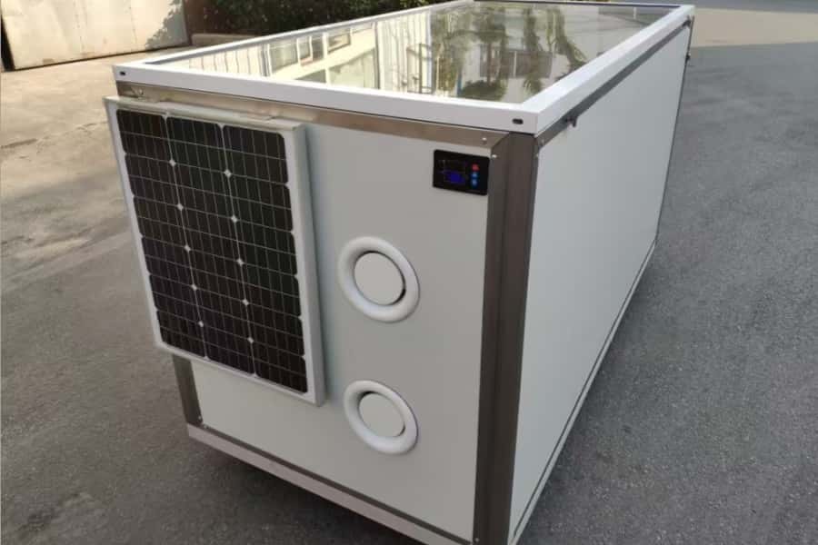 Solar-Electric Dual Purpose Food Dehydrator