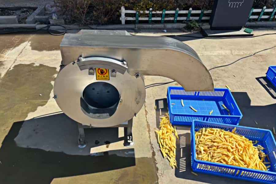 Fruits & Vegetables Strip Cutting Machine