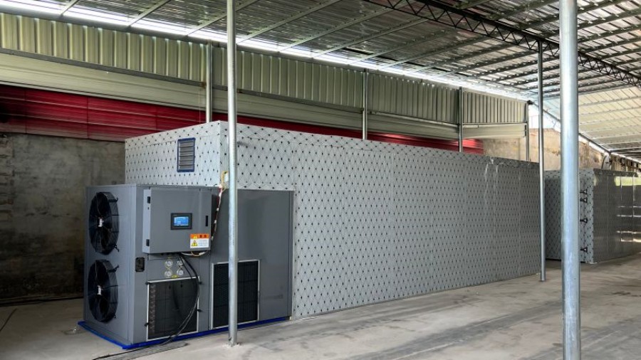 Sichuan 15P Air Energy Heat Pump Drying Project
